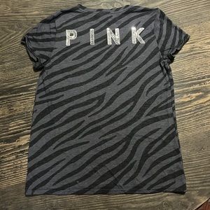 Pink bling tee Small